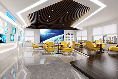 舟山管件办公楼装修设计_案例效果图