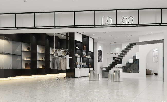 舟山奢侈品店装修设计_案例效果图