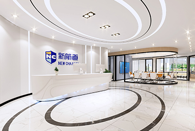 舟山教育机构办公室装修设计_案例效果图