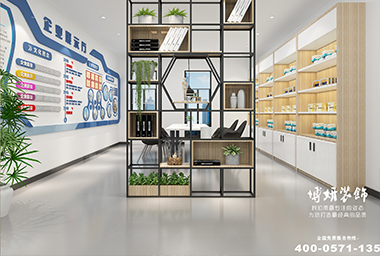 舟山进出口公司办公室装修设计_案例效果图